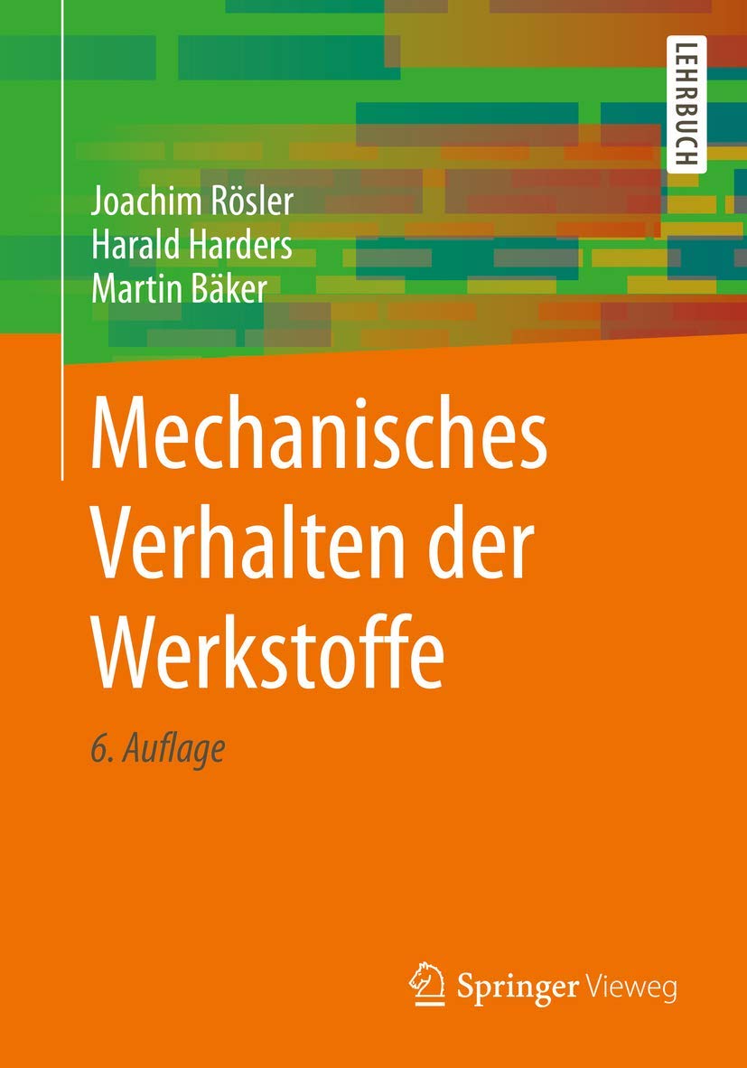 Mechanisches Verhalten der Werkstoffe book