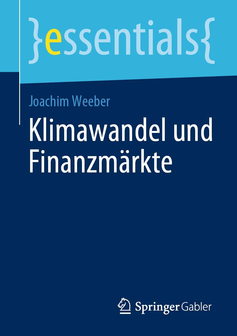 Klimawandel und Finanzmärkte book