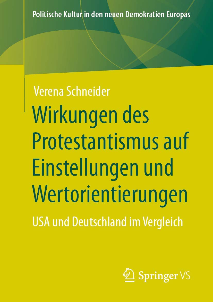 Wirkungen des Protestantismus auf Einstellungen und Wertorientierungen book
