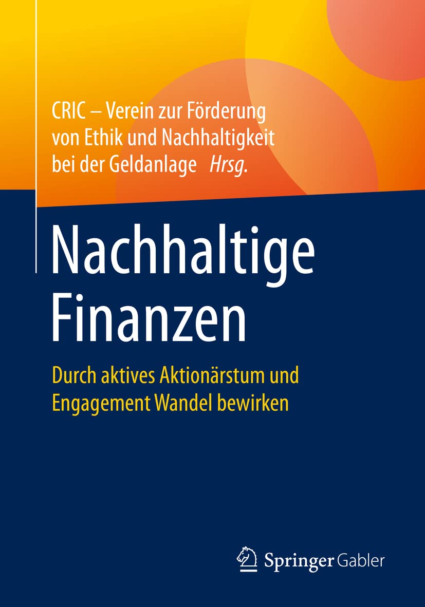 Nachhaltige Finanzen: Durch aktives Aktionärstum und Engagement Wandel bewirken Law