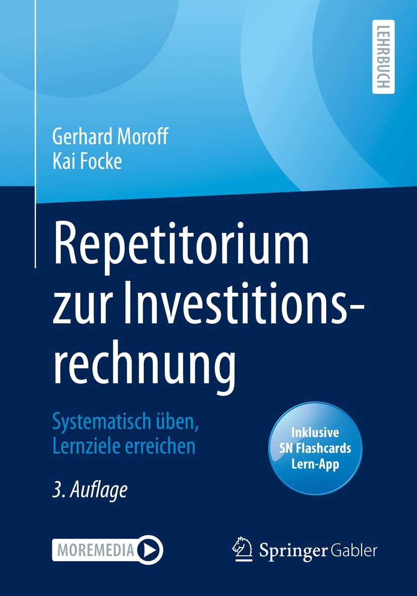 Repetitorium zur Investitionsrechnung Law