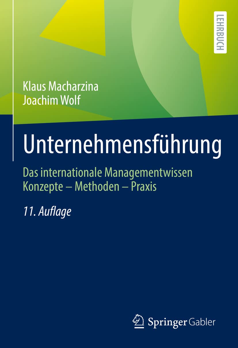 Product Image: Unternehmensführung