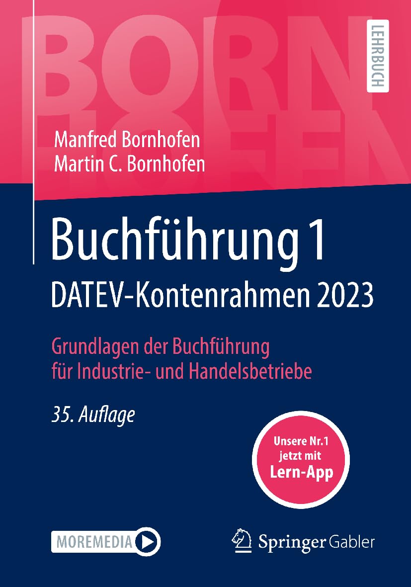 Buchführung 1 DATEV-Kontenrahmen 2023 Law