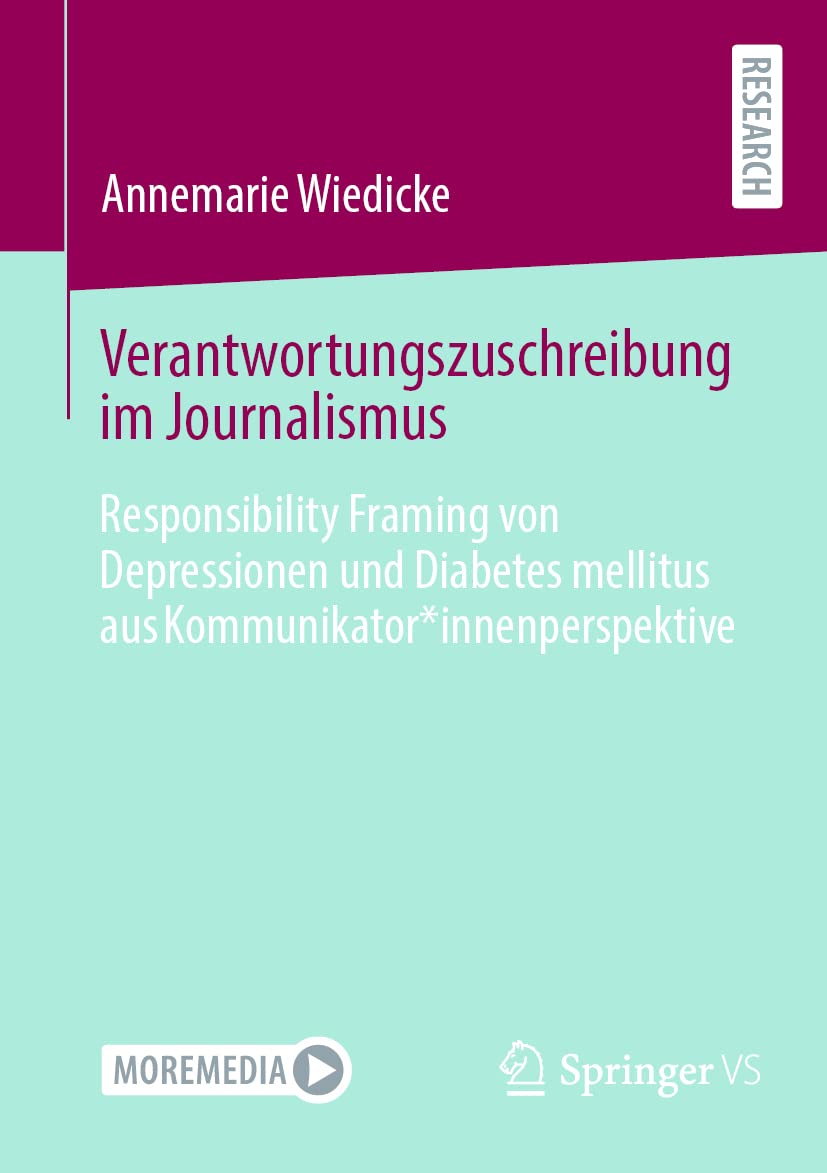Verantwortungszuschreibung im Journalismus book