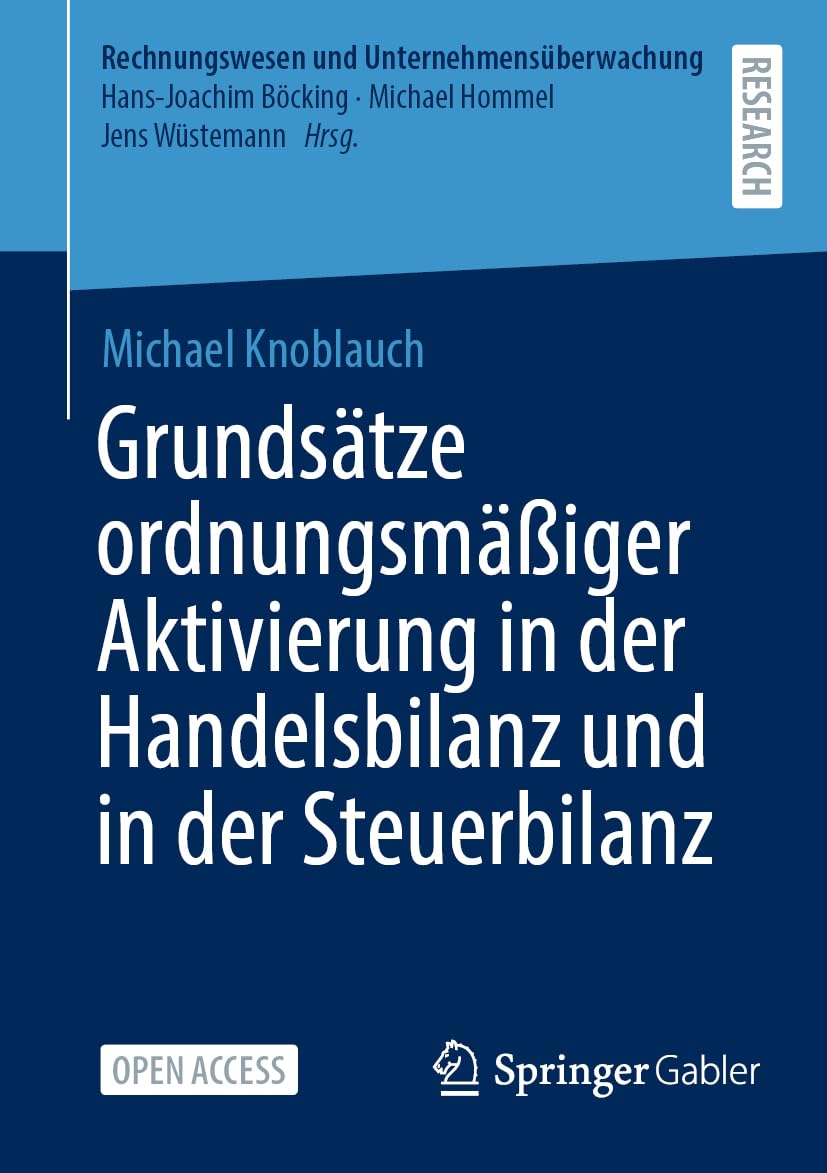 Grundsätze ordnungsmäßiger Aktivierung in der Handelsbilanz und in der Steuerbilanz book