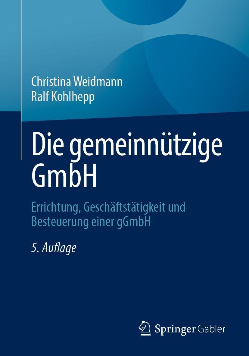 Die gemeinnützige GmbH Law
