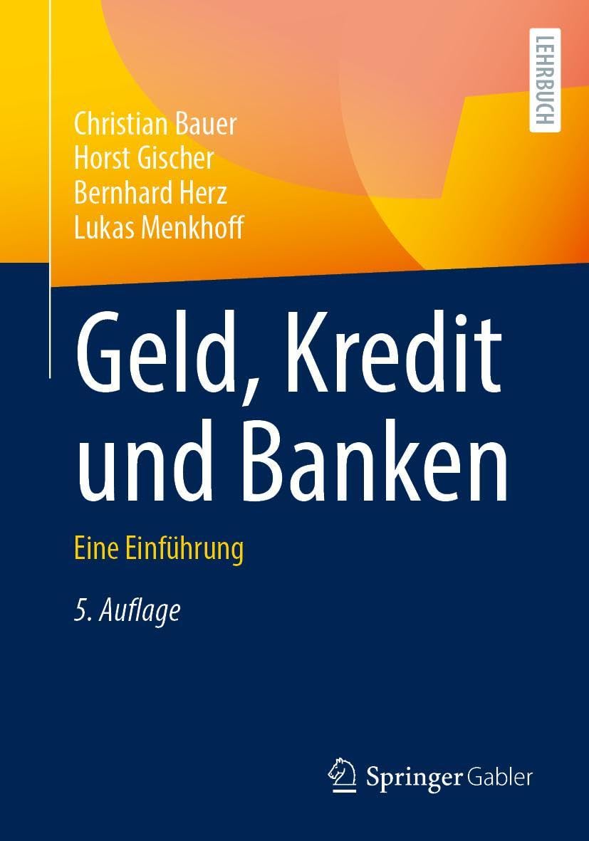 Geld, Kredit und Banken Law