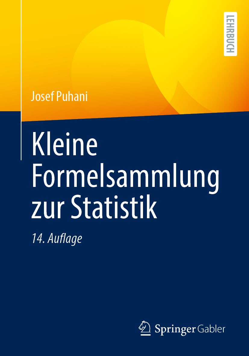 Kleine Formelsammlung zur Statistik Mathematics