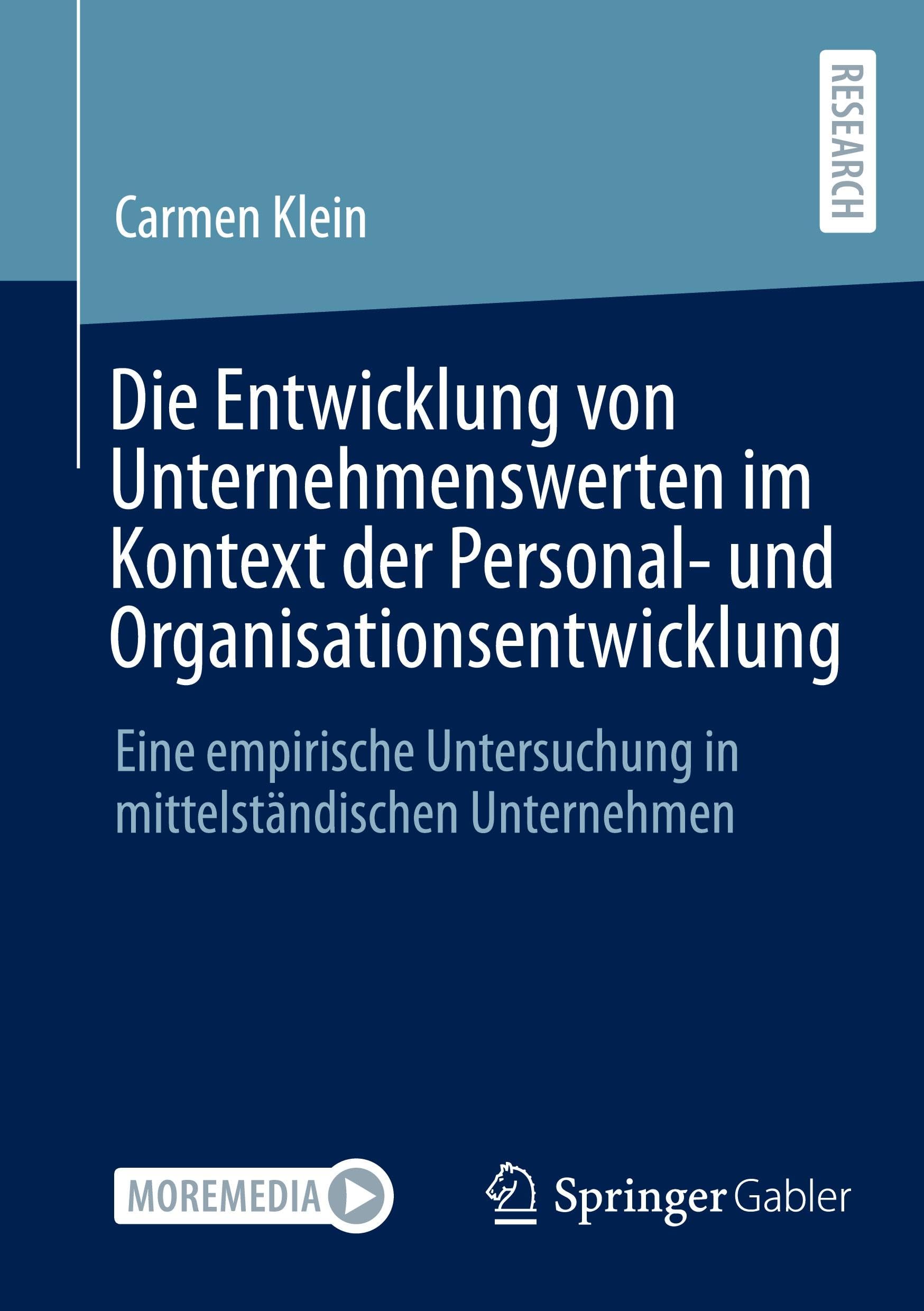 Die Entwicklung von Unternehmenswerten im Kontext der Personal- und Organisationsentwicklung Law