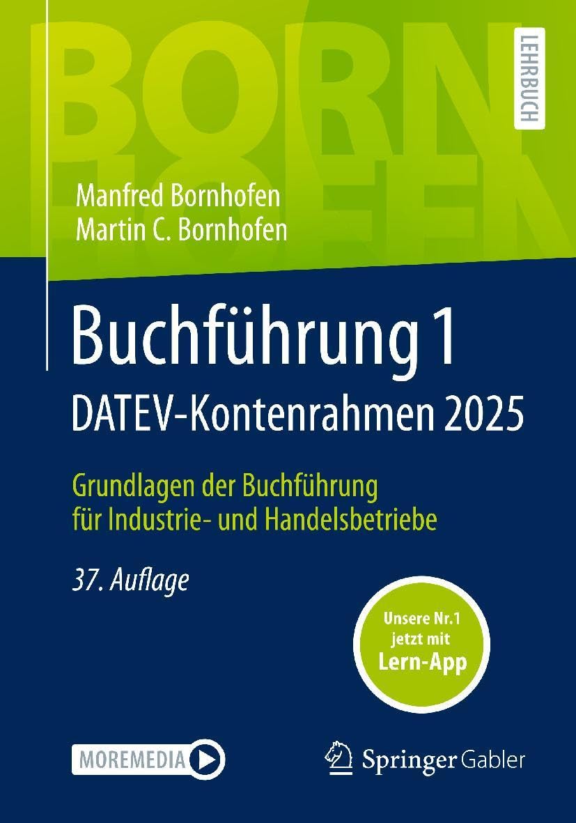 Buchführung 1 DATEV-Kontenrahmen 2025 Law
