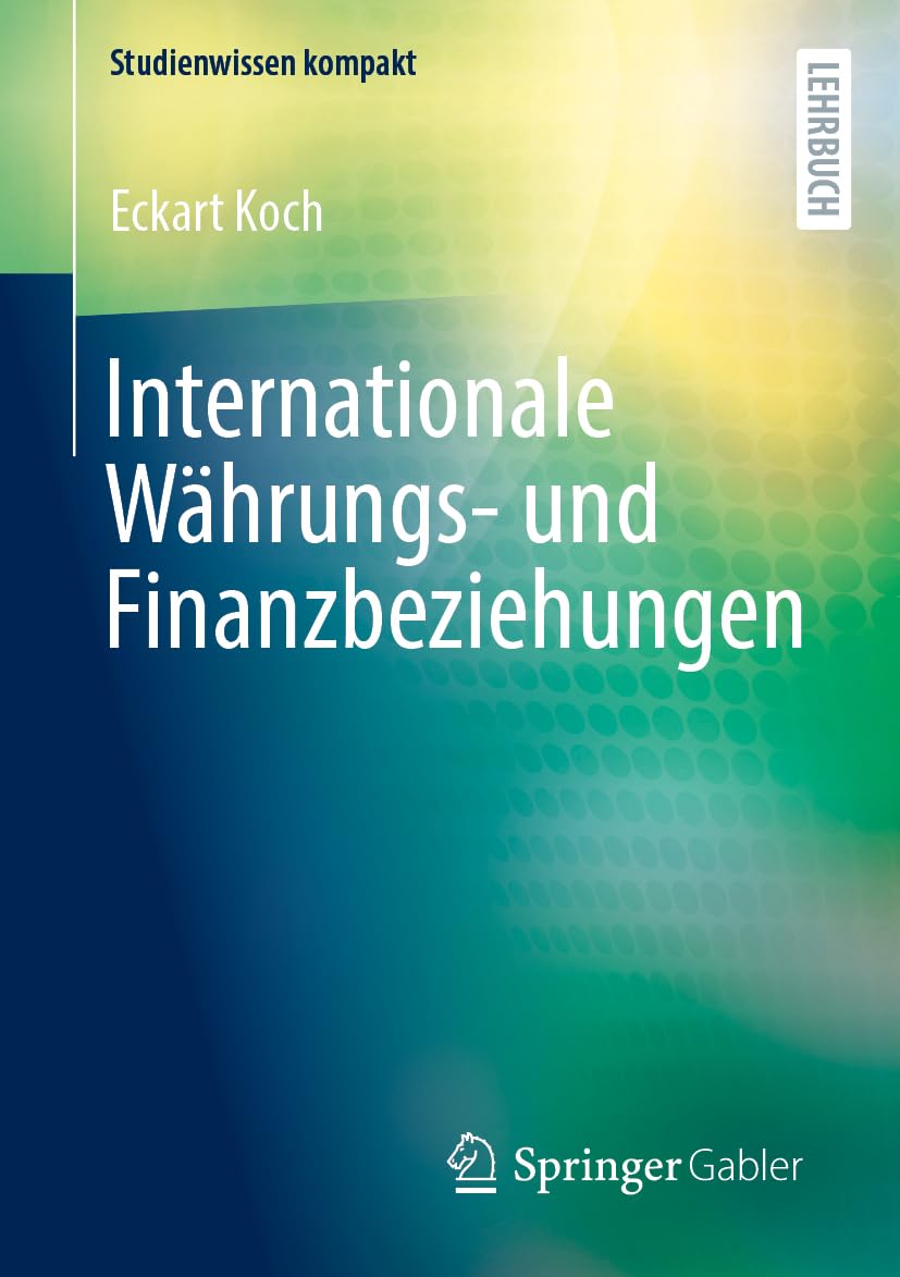 Internationale Währungs- und Finanzbeziehungen Law