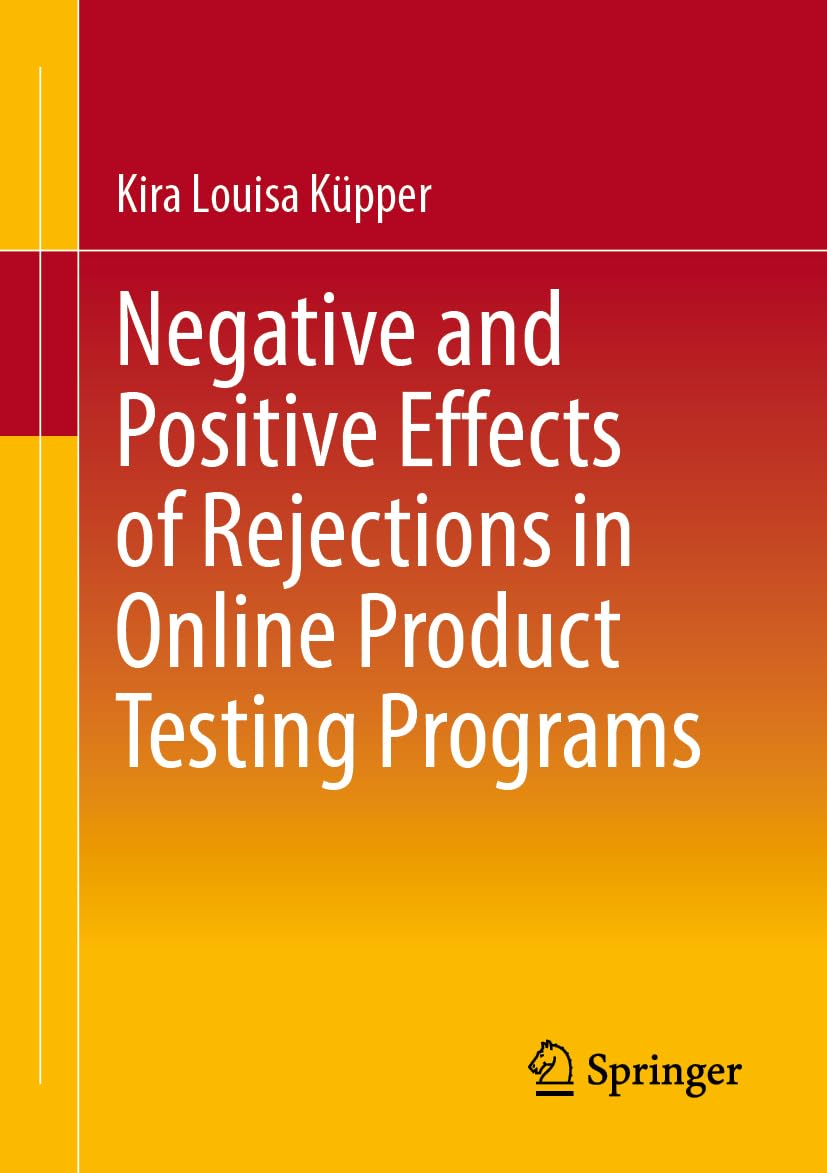 Negative and Positive Effects of Rejections in Online Product Testing Programs Law