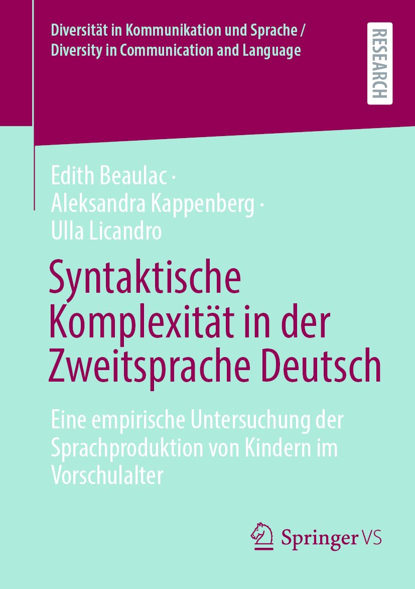 Syntaktische Komplexität in der Zweitsprache Deutsch Law