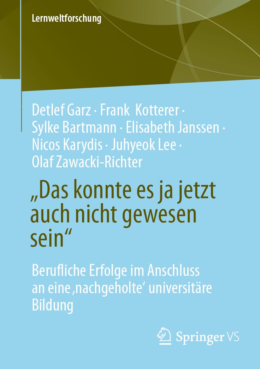 "Das konnte es ja jetzt auch nicht gewesen sein" General education