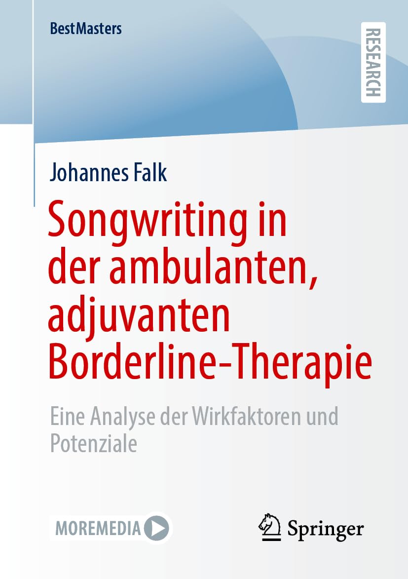 Songwriting in der ambulanten, adjuvanten Borderline-Therapie Medicine