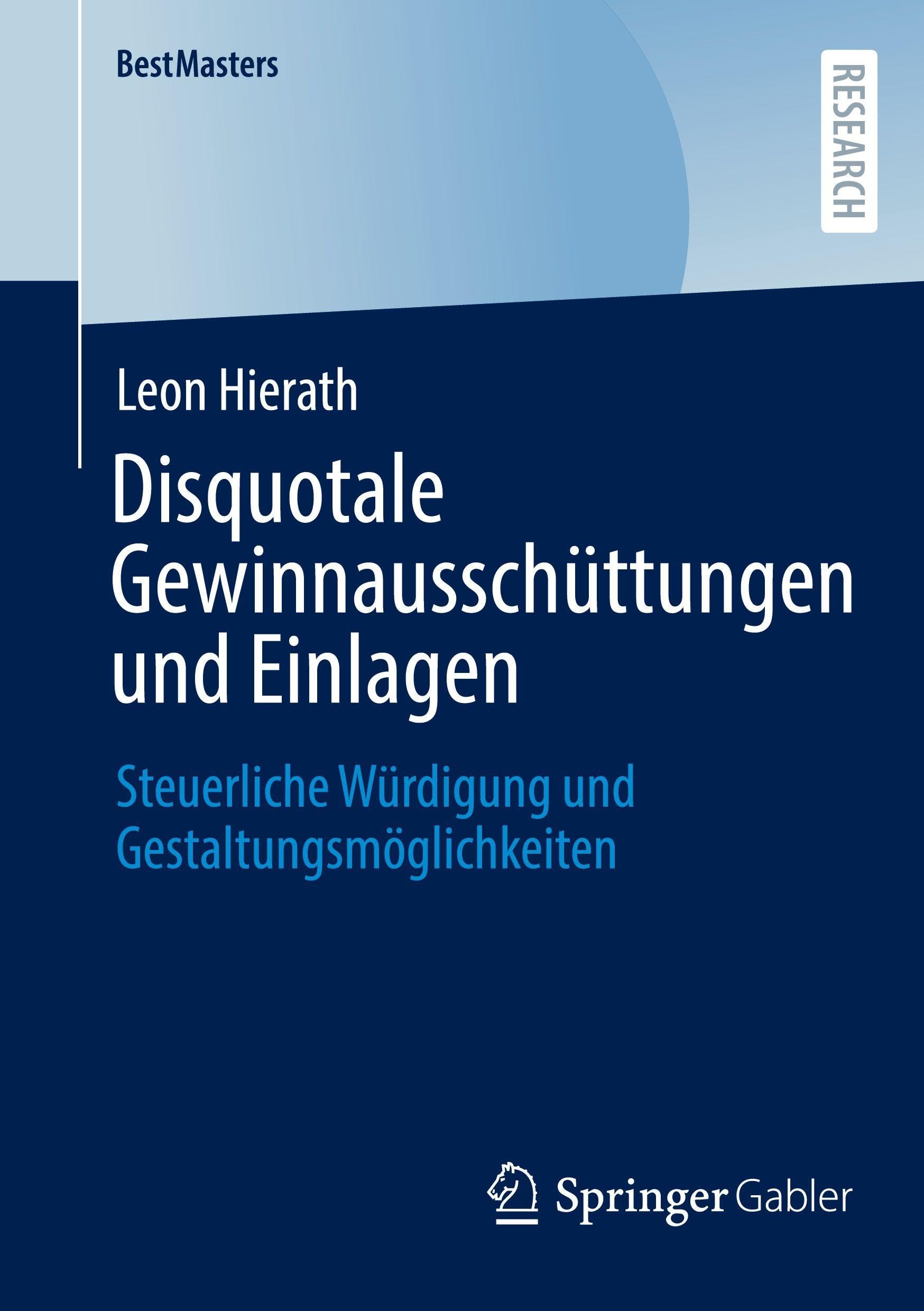 Disquotale Gewinnausschüttungen und Einlagen Law