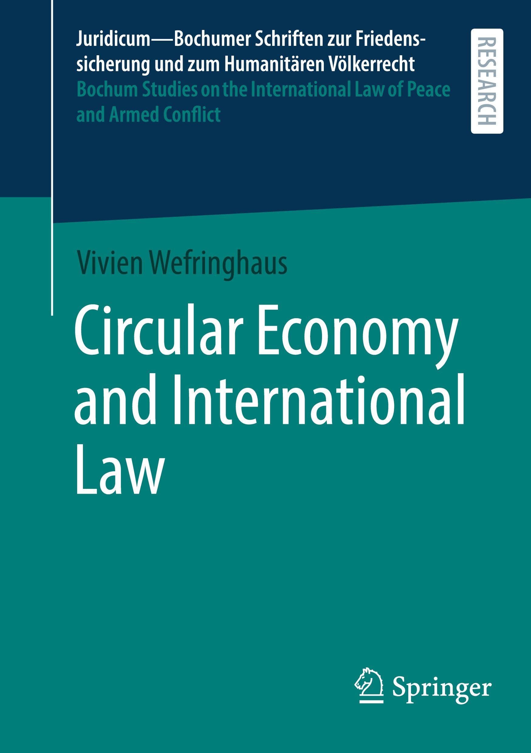 Circular Economy and International Law Law