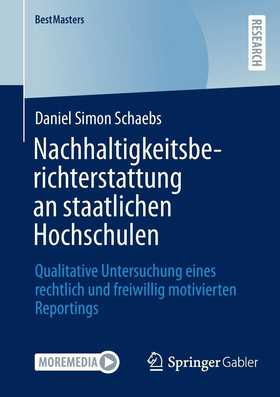 Nachhaltigkeitsberichterstattung an staatlichen Hochschulen Law