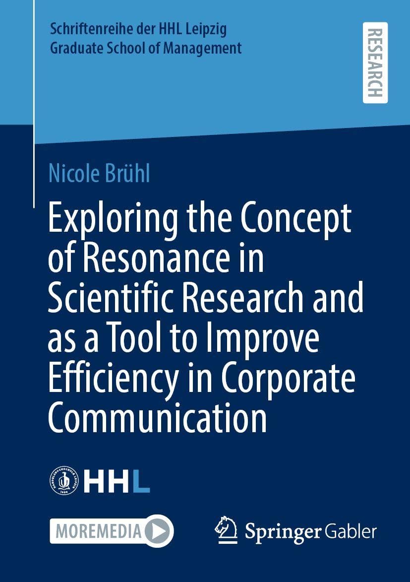 Exploring the Concept of Resonance in Scientific Research and as a Tool to Improve Efficiency in Corporate Communication Law