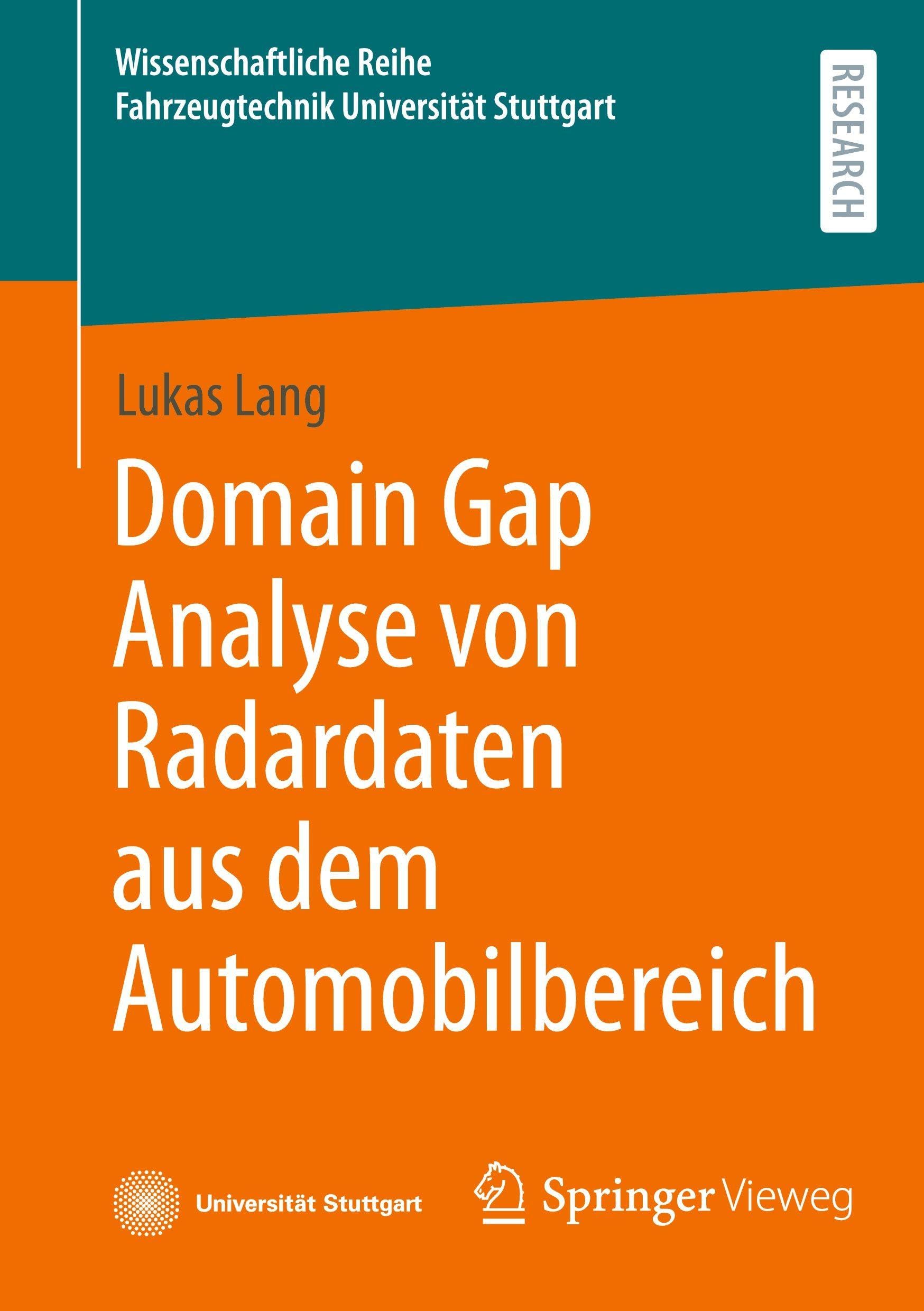 Domain Gap Analyse von Radardaten aus dem Automobilbereich Business & Technology