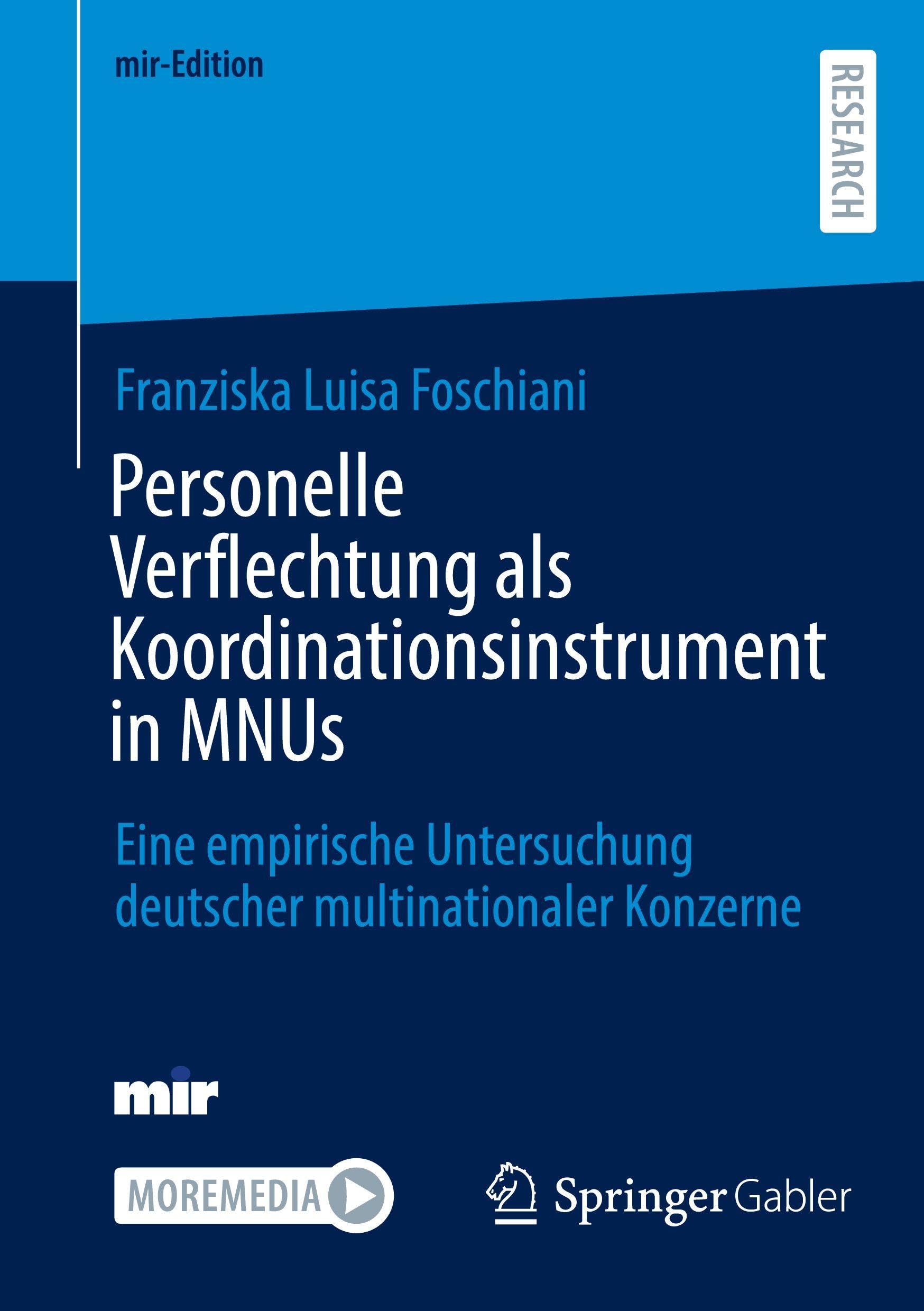 Personelle Verflechtung als Koordinationsinstrument in MNUs Law
