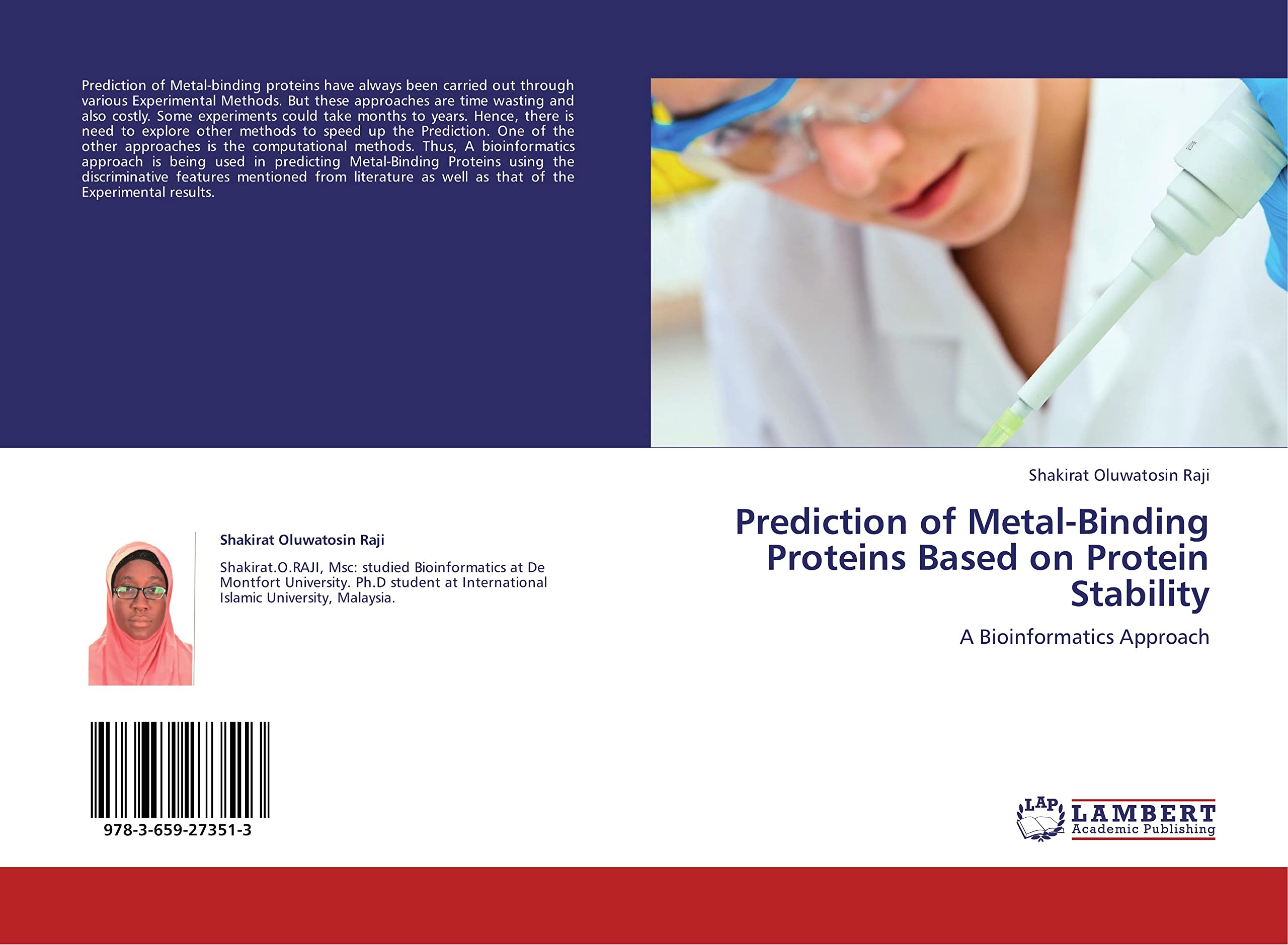 Prediction of Metal-Binding Proteins Based on Protein Stability: A Bioinformatics Approach Computer Science