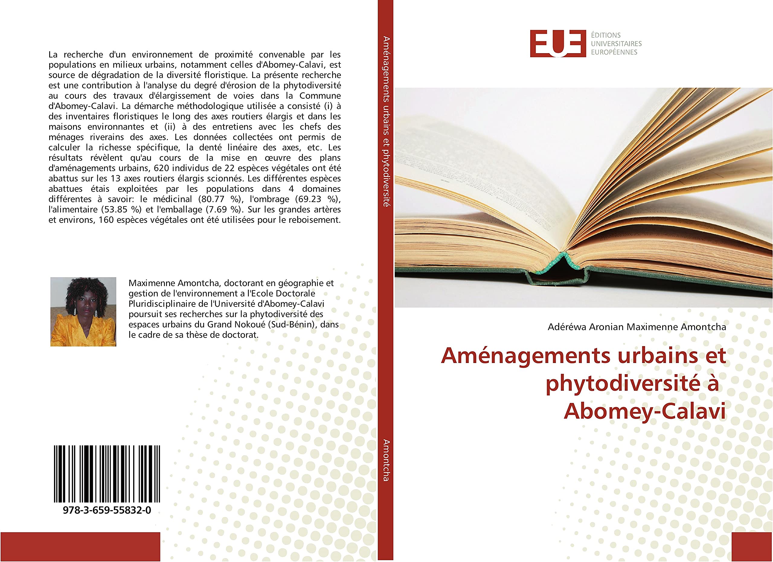 Aménagements urbains et phytodiversité à Abomey-Calavi book