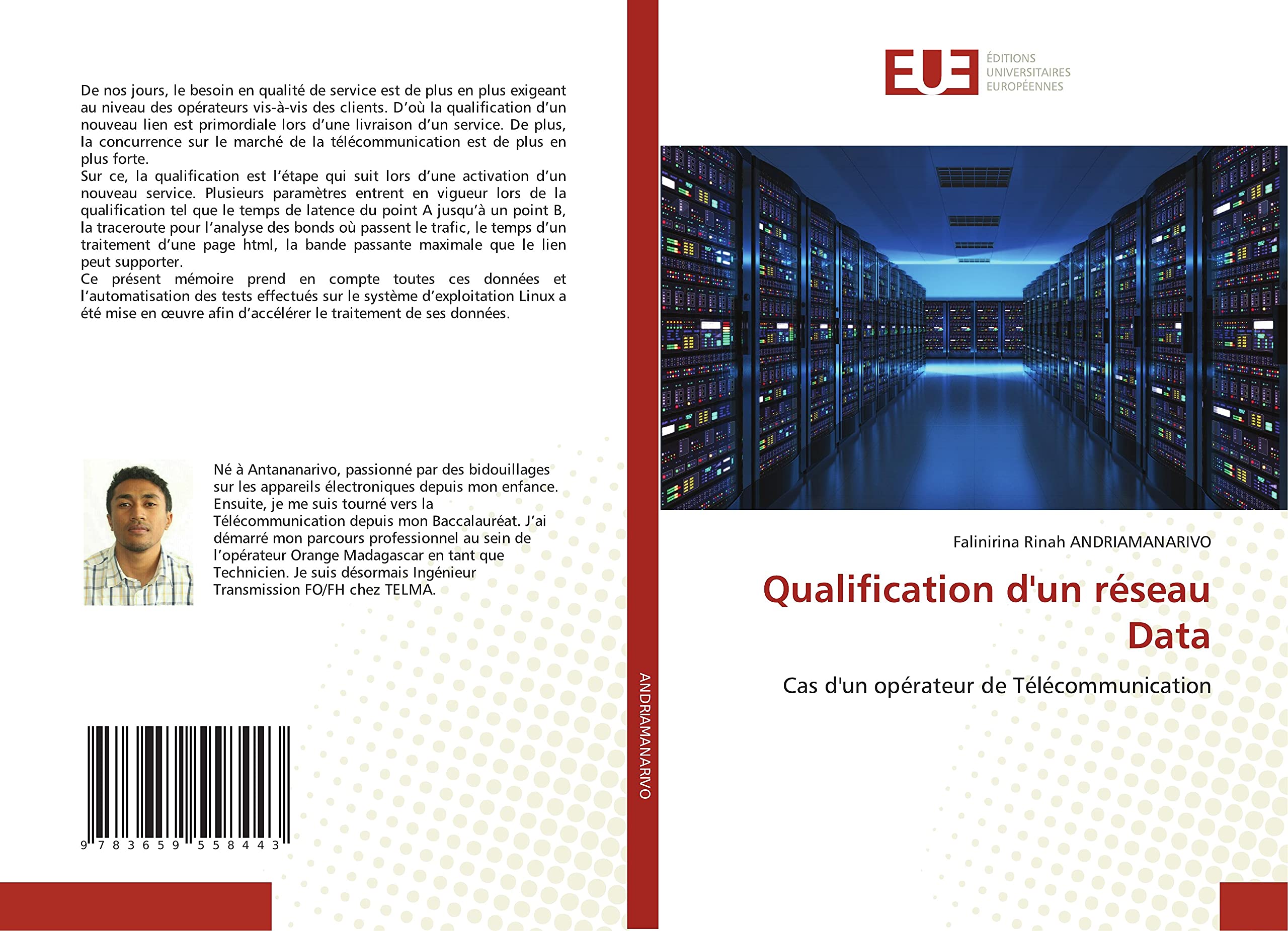 Qualification d'un réseau Data: Cas d'un opérateur de Télécommunication book