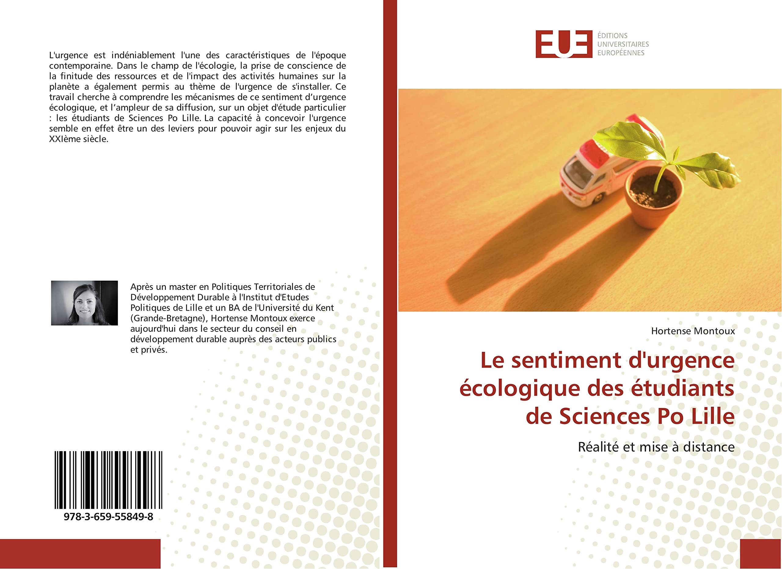 Le sentiment d'urgence écologique des étudiants de Sciences Po Lille: Réalité et mise à distance book