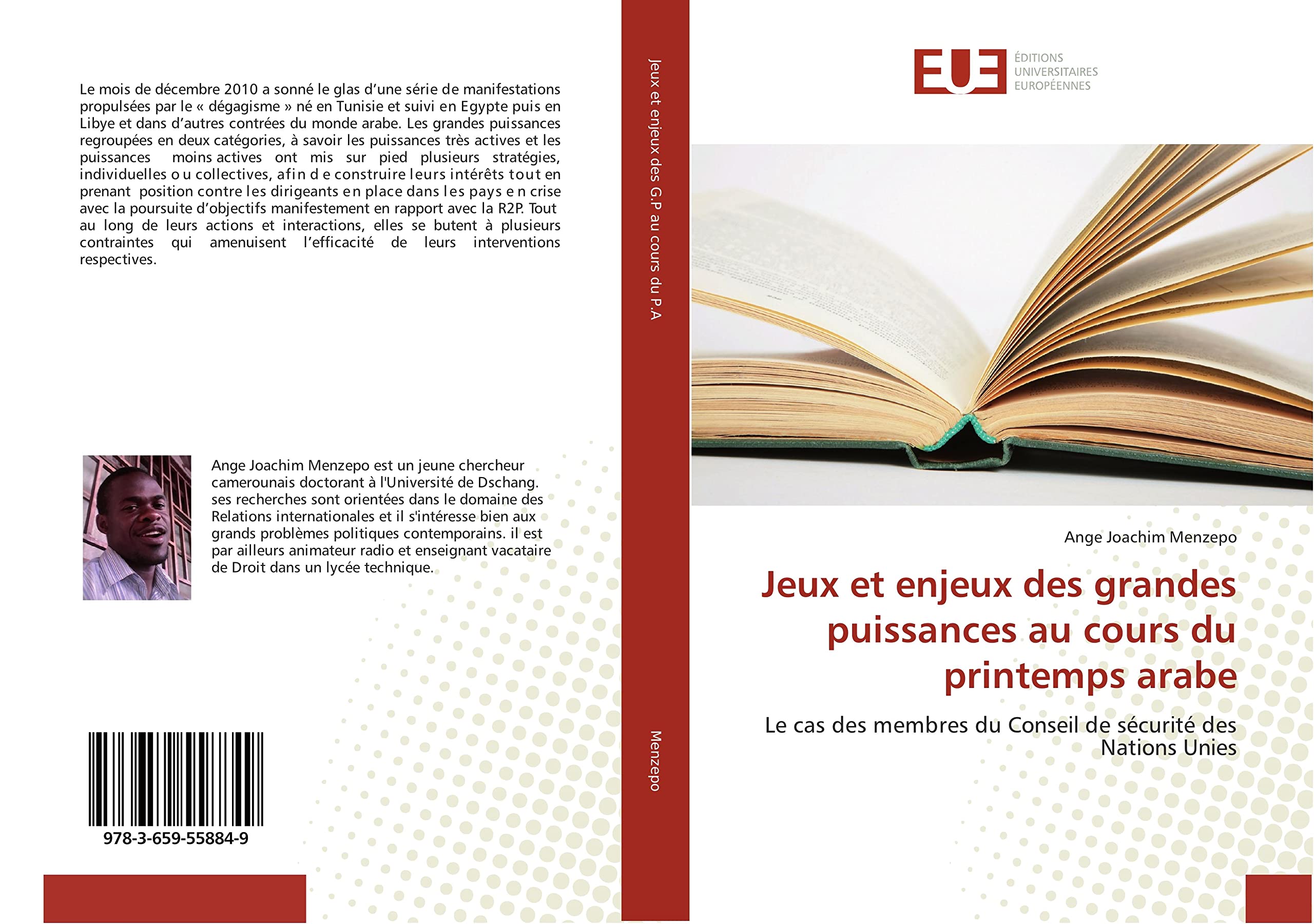 Jeux et enjeux des grandes puissances au cours du printemps arabe: Le cas des membres du Conseil de securite des Nations Unies book