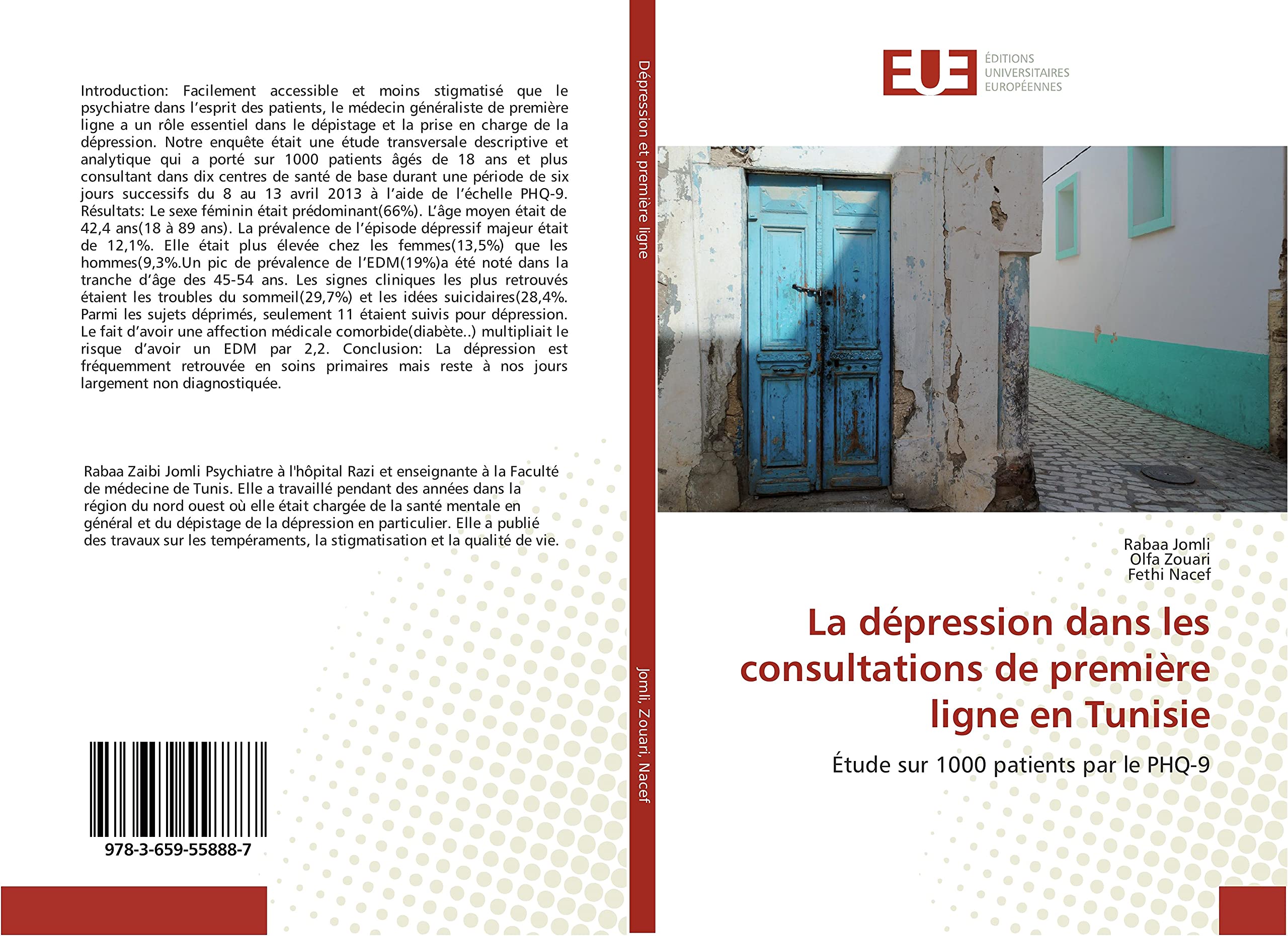 La dépression dans les consultations de première ligne en Tunisie book