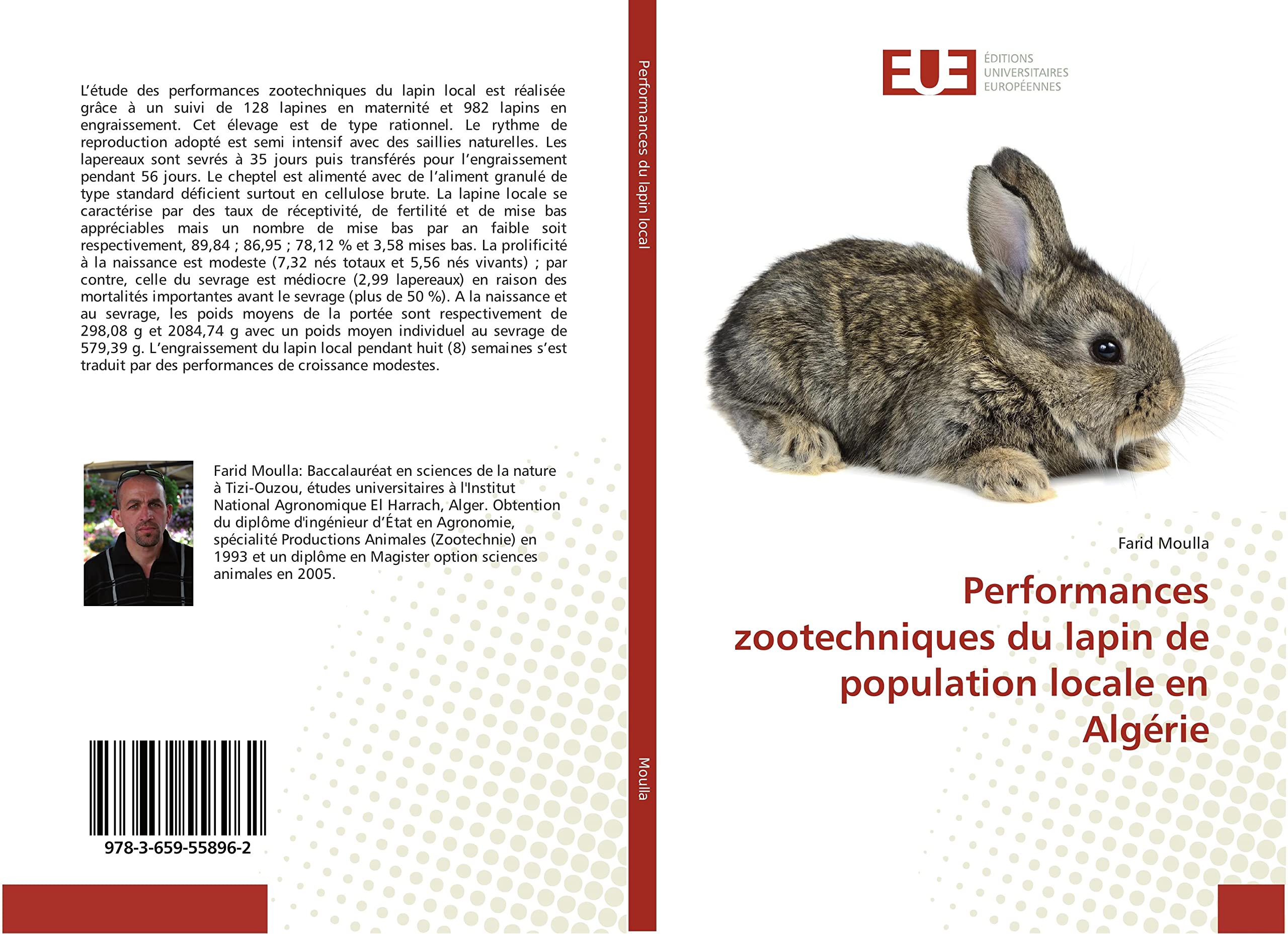 Performances zootechniques du lapin de population locale en Algerie book