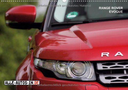 Britpop (Wandkalender 2013 DIN A4 quer): Range Rover Evoque (Monatskalender, 14 Seiten) Books