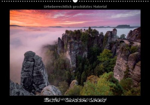 Bastei - Sächsische Schweiz (Wandkalender 2013 DIN A2 quer): Elbsandsteingebirge (Monatskalender, 14 Seiten) Calendars