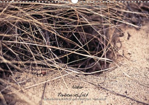 Natur - Farbenvielfalt (Wandkalender 2013 DIN A3 quer): Natur Pur (Monatskalender, 14 Seiten) Books