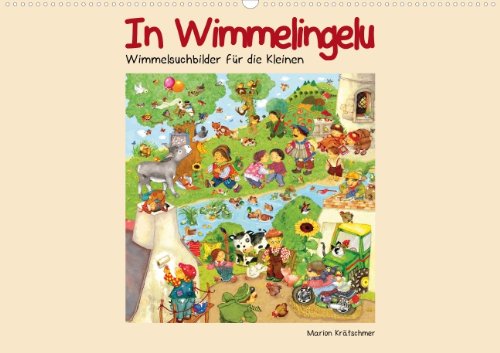 In Wimmelingelu (Posterbuch DIN A4 quer): Wimmelsuchbilder für die Kleinen (Posterbuch, 14 Seiten) (CALVENDO Spass) Krätschmer, Marion Lifestyle