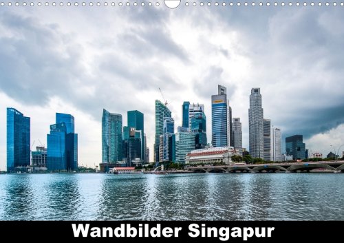 Wandbilder Singapur (Posterbuch DIN A3 quer): Tag- und Nachtaufnahmen von Singapur Posterbuch, 14 Seiten (CALVENDO Orte) Gödecke, Dieter Film, Art & Culture