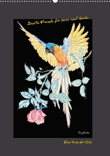 Bunte Zeichnungen für Herz und Seele (Wandkalender 2014 DIN A3 hoch): Buntstiftzeichnungen (Monatskalender, 14 Seiten) Film, Art & Culture