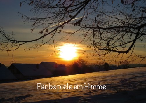 Product Image: Farbspiele am Himmel (Posterbuch DIN A4 quer)