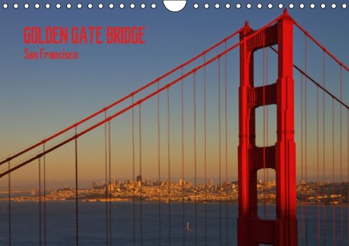 GOLDEN GATE BRIDGE - San Francisco (Wandkalender 2014 DIN A4 quer): Einzigartige Brücke und Wahrzeichen Kaliforniens (Monatskalender, 14 Seiten) Leisure, Home & Garden
