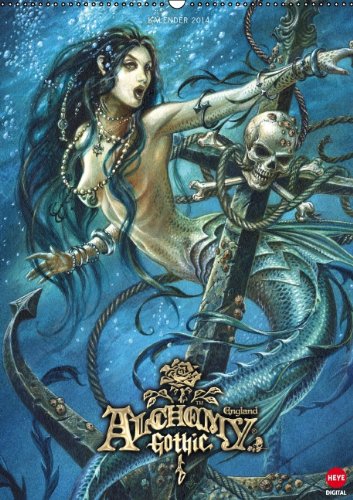 Alchemy Gothic (Wandkalender 2014 DIN A3 hoch): Die fantastische Welt von Alchemy (Monatskalender, 14 Seiten) Contemporary literature