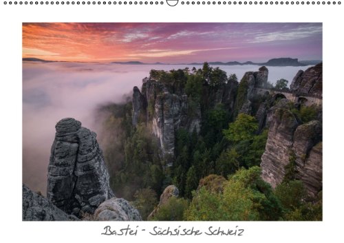 Bastei - Sächsische Schweiz (Wandkalender 2014 DIN A3 quer): Elbsandsteingebirge (Monatskalender, 14 Seiten) Leisure, Home & Garden