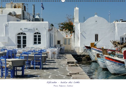 Kykladen - Inseln im Licht (Wandkalender 2014 DIN A2 quer): Paros, Antiparos, Santorini (Monatskalender, 14 Seiten) Leisure, Home & Garden
