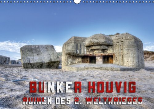 Bunker Houvig (Wandkalender 2014 DIN A3 quer): Bunker-Ruinen an der Westküste Dänemarks (Monatskalender, 14 Seiten) Leisure, Home & Garden