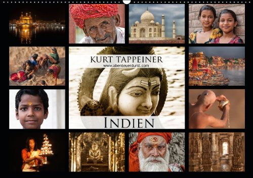 Indien (Wandkalender 2014 DIN A2 quer): Begegnungen am Himmelsfluss Ganges (Monatskalender, 14 Seiten) Leisure, Home & Garden