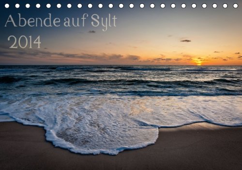 Abende auf Sylt 2014 (Tischkalender 2014 DIN A5 quer): Stimmungsvolle Fotos der Insel Sylt (Tischkalender, 14 Seiten) Leisure, Home & Garden