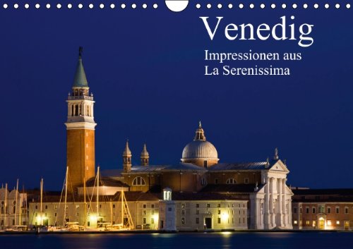 Venedig - Impressionen aus La Serenissima (Wandkalender 2014 DIN A4 quer): Impressionen aus der Lagunenstadt Venedig (Monatskalender, 14 Seiten) Leisure, Home & Garden