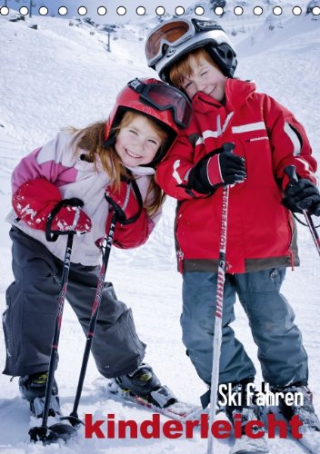 Ski fahren – kinderleicht (Tischkalender 2014 DIN A5 hoch): Kinder auf der Piste (Tischkalender, 14 Seiten) Leisure, Home & Garden