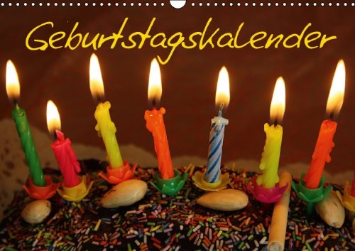 Geburtstagskalender (Wandkalender immerwährend DIN A3 quer): 12 Monatsmotive für Geburtstagskinder (Monatskalender, 14 Seiten) (CALVENDO Menschen) Kapp, Lilo Contemporary literature