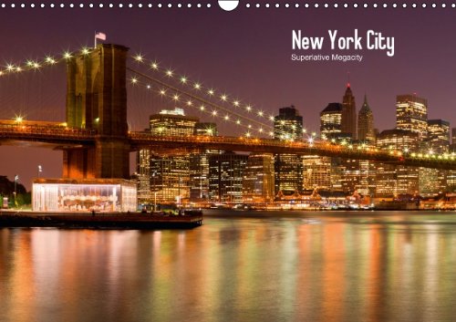 New York City - Superlative Megacity (S-Version) (Wall Calendar 2014 DIN A3 Landscape): Fantastic urban views from Big Apple! (Month Calendar, 14 pages) Leisure, Home & Garden